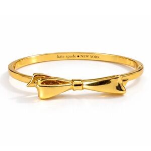 Kate Spade Love Notes Gold-tone Bow Bracelet